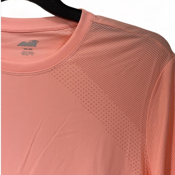 Avia Women’s and Women's Plus Perforated Performance T-Shirt with Short Sleeves - Picture 8 of 16